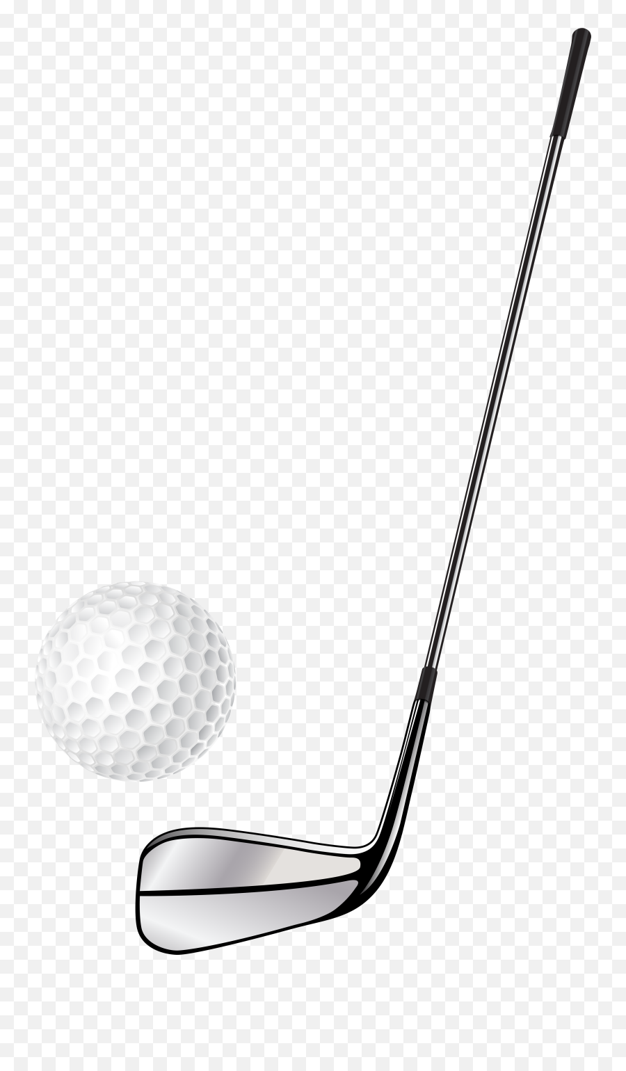 Golf Club Stick And Ball Png Clip Art - Golf Stick And Ball Emoji,Golf Ball Clipart