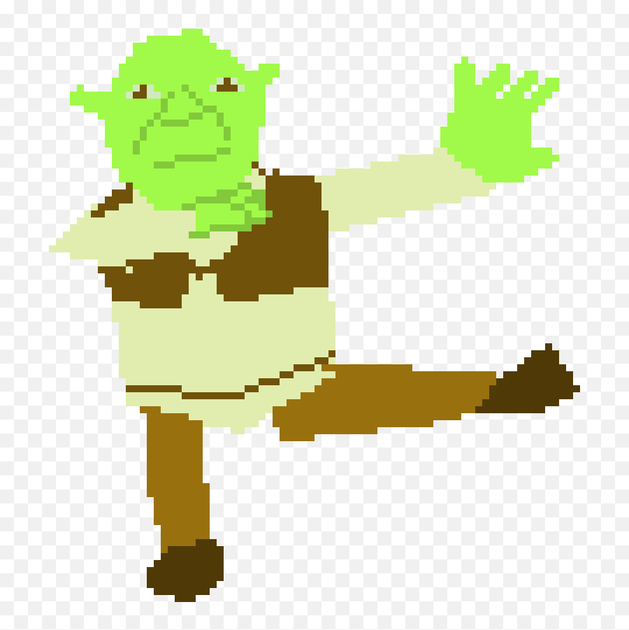 Shrek Dabbing Transparent Transparent Cartoon - Jingfm Shrek Dabbing Png Emoji,Shrek Transparent