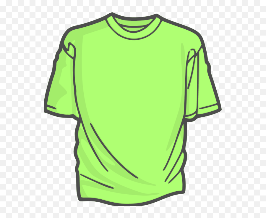 Tshirt Clipart Green Shirt - T Shirt Cartoon Emoji,Tshirt Clipart