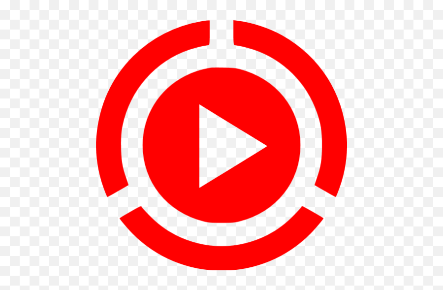 Red Video Play 2 Icon - London Underground Emoji,Video Icon Png