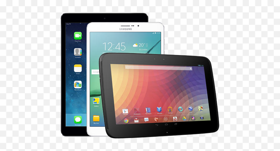Download Tablet Android Png Clipart Black And White - Google Imagens Tablets Em Png Emoji,Tablet Clipart