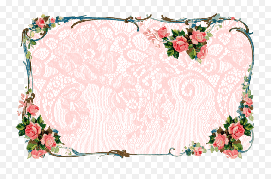 Matching Victorian Rose Banner And - Portable Network Graphics Emoji,Facebook Clipart