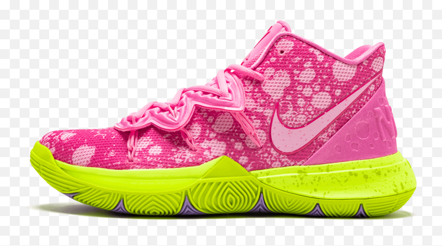 Nike Kyrie 5 Sbsp Patrick Star - Cj6951 600 2019 Pink Kyrie Shoes Emoji,Kyrie Irving Logo