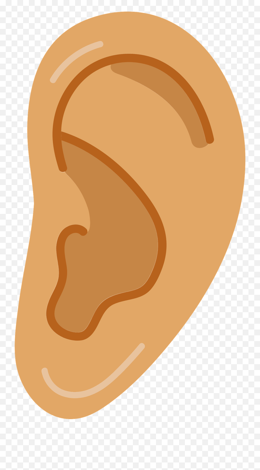 Ear Clipart - Vula E Presidentit Emoji,Ear Clipart