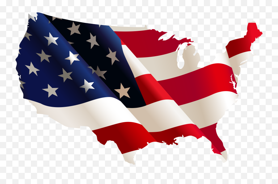 United States Clipart Constitution - United States Map Us Flag Emoji,United States Clipart