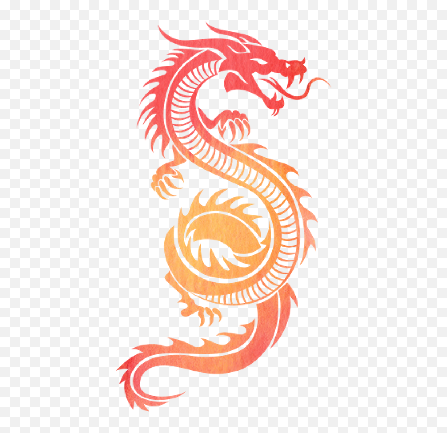 Chinese Dragon Silhouette Chinese Emoji,Dragon Silhouette Png