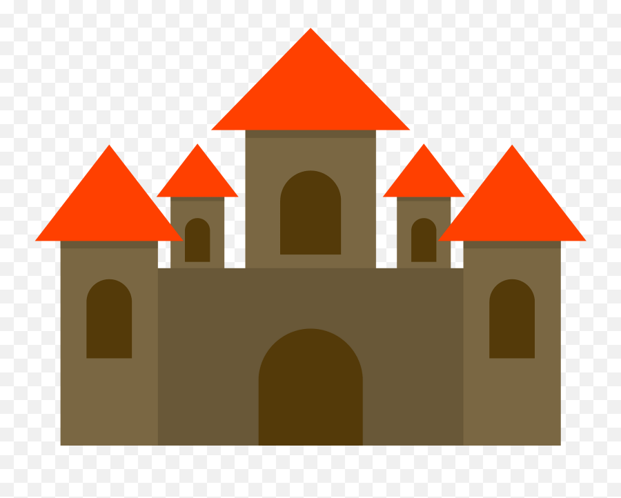 Castle Clipart - Vertical Emoji,Castle Clipart