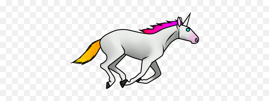 Unicorn Gifs - Transparent Flying Unicorn Gif Emoji,Anime Gif Png