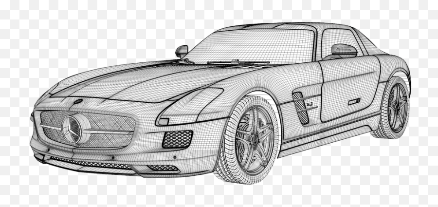 Amg Mercedes Sls Sports Car Png Picpng - Cad Software Car Design Emoji,Sports Car Png