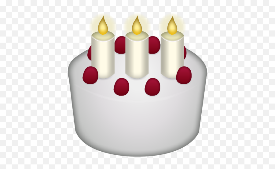 Download Birthday Cake Emoji Icon - Transparent Cake Emoji Png,Birthday Emoji Png