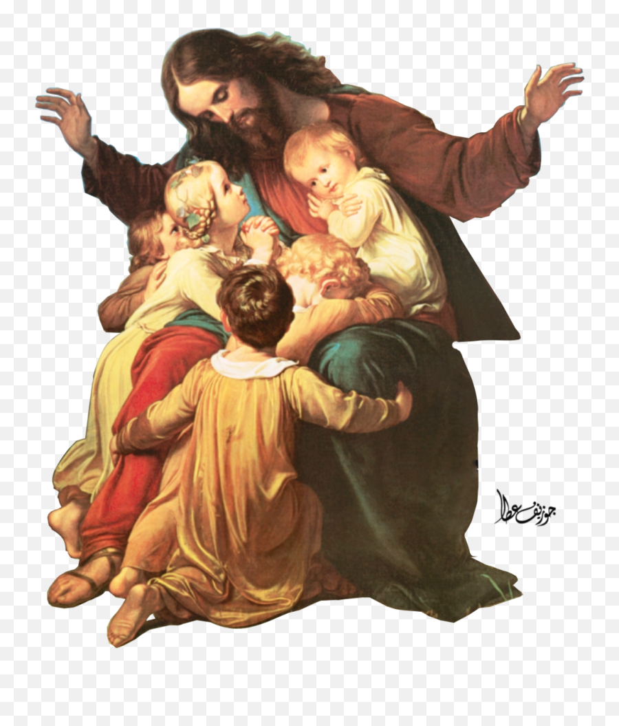 Divinity Christ Holy People God Is Life - God And People Painting Emoji,Life Png