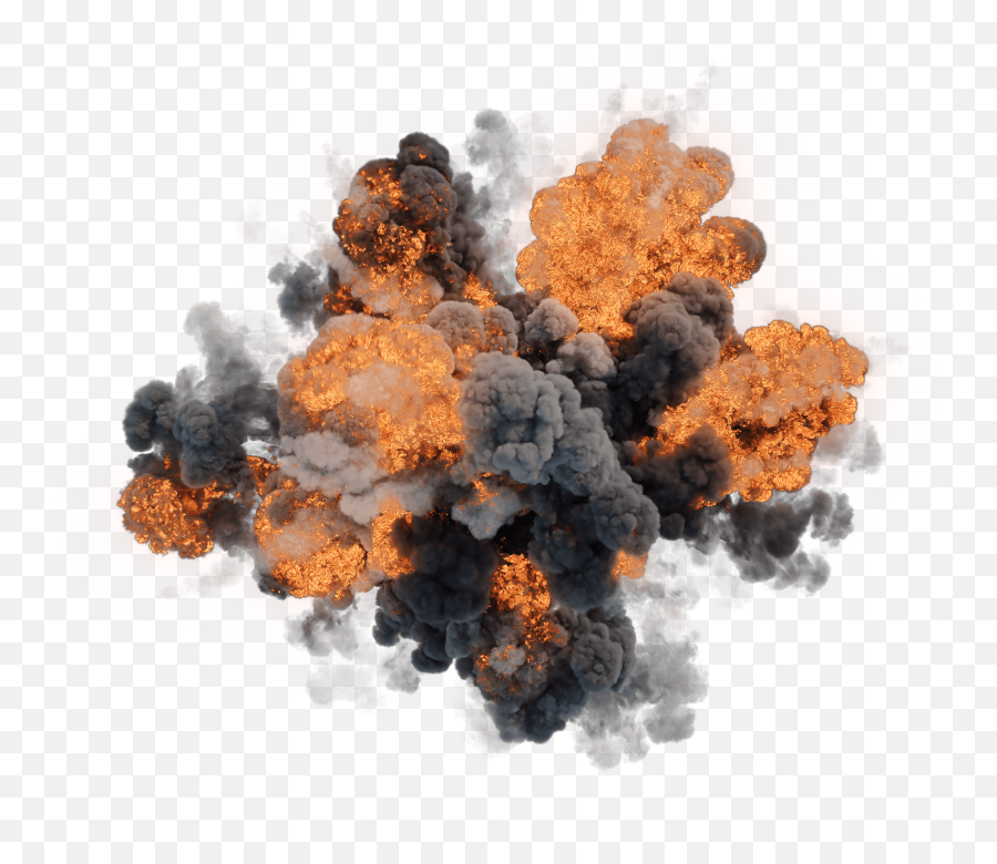 Hd Vfx Ultimate Explosion 5 - Smoke Emoji,Explosion With Transparent Background