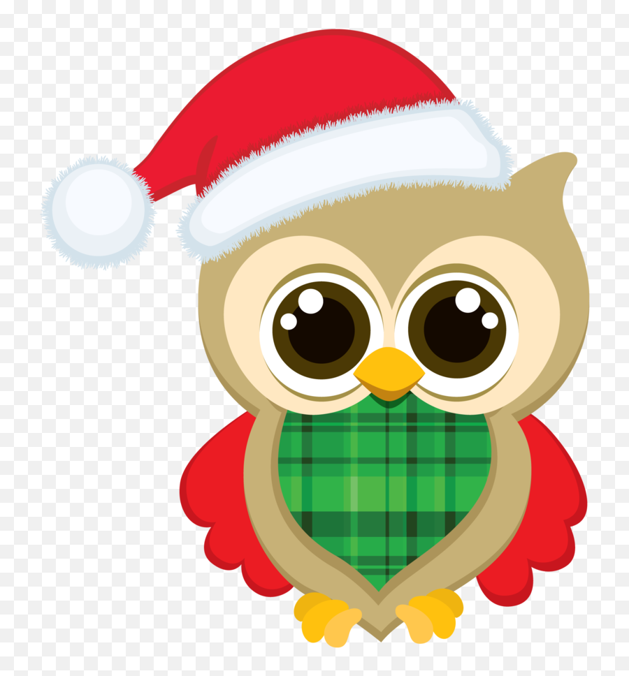Clipart Of Rev Tribune And Owl And Emoji,Christmas Owl Clipart