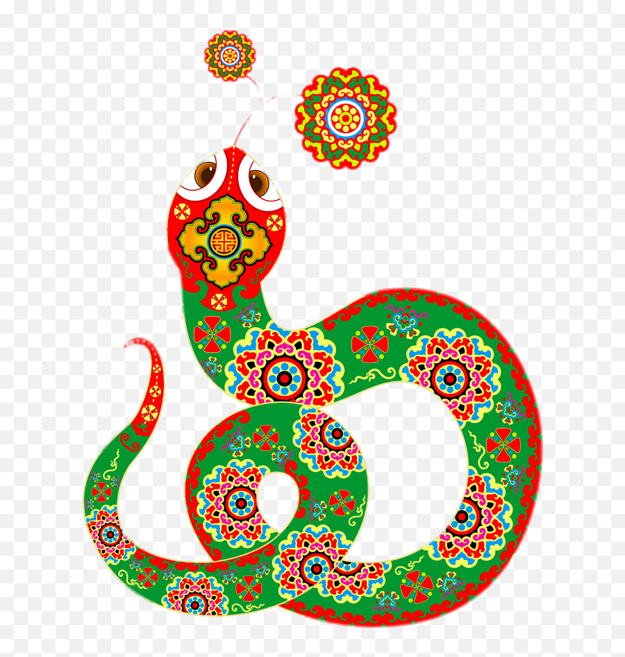 Chinese New Year Snake Chinese Zodiac Animation - New Year Emoji,Cute Snake Clipart