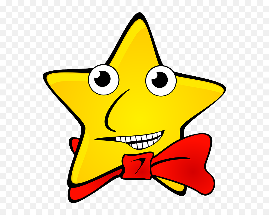 Free Photo Party Star Tie Bow Tie Face Funny - Max Pixel Emoji,Clipart Bow Ties