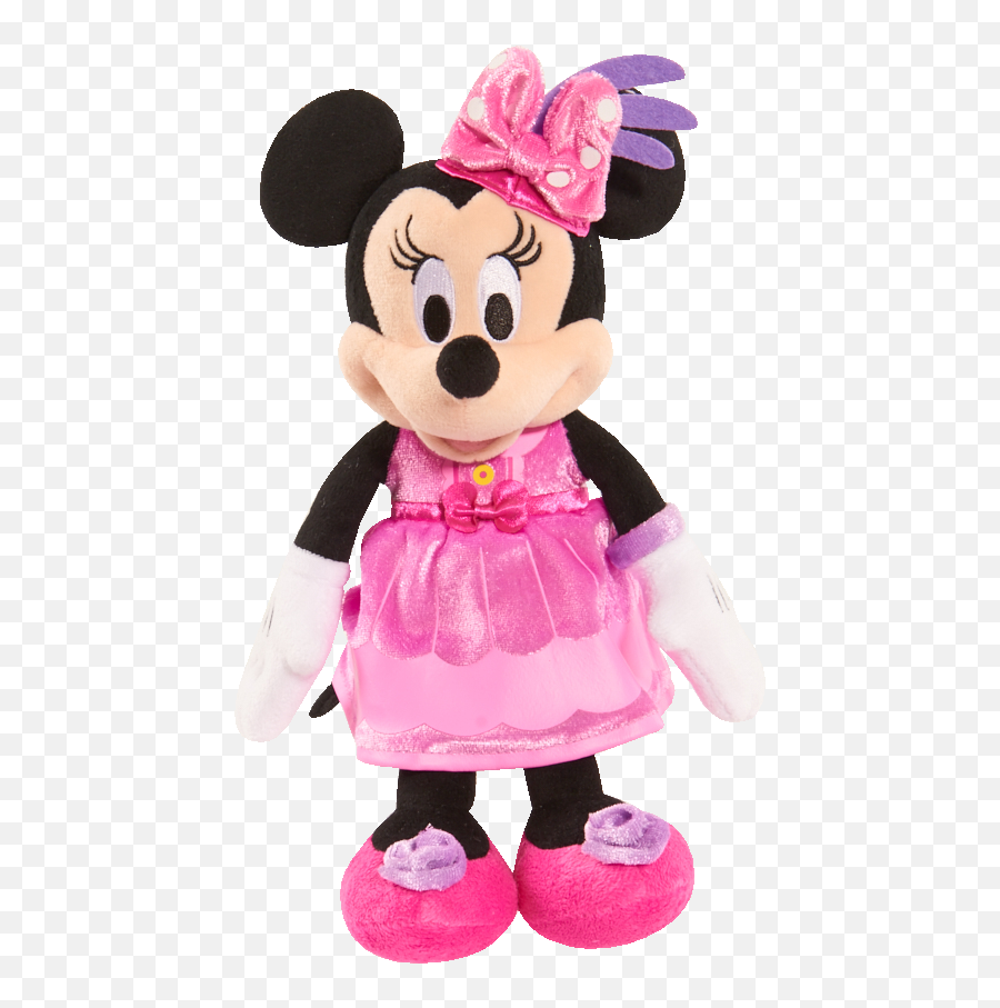 Minnie Happy Helper Bean Plush - Minnie Mouse Tea Party Emoji,Minnie Mouse Face Png