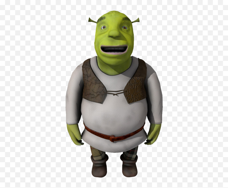 Download Shrek - Shrek 3d Model Png Image With No Shrek 3d Model Png Emoji,Shrek Transparent