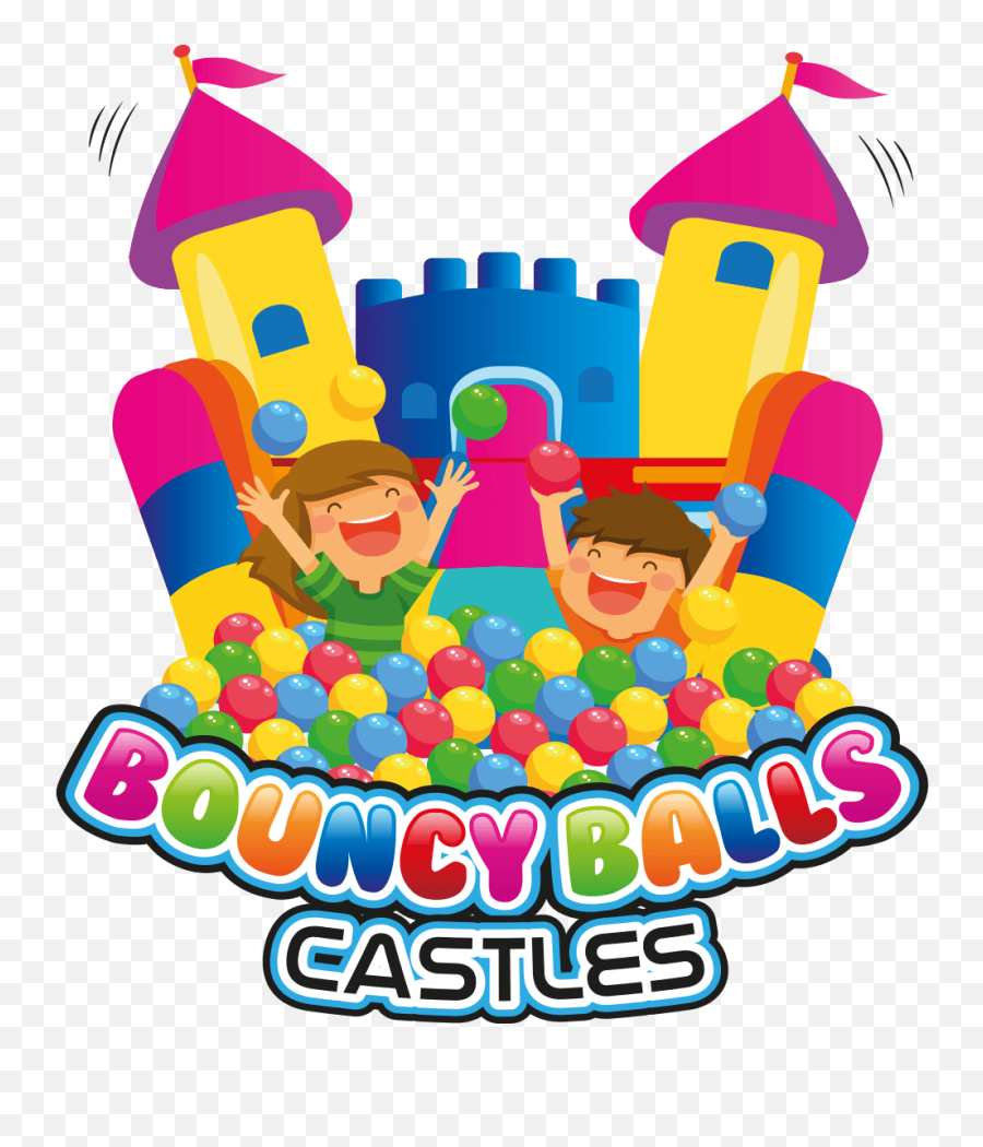 Bouncy Castle Logo Clipart - Bouncy Castle Hire Logo Emoji,Castle Logo