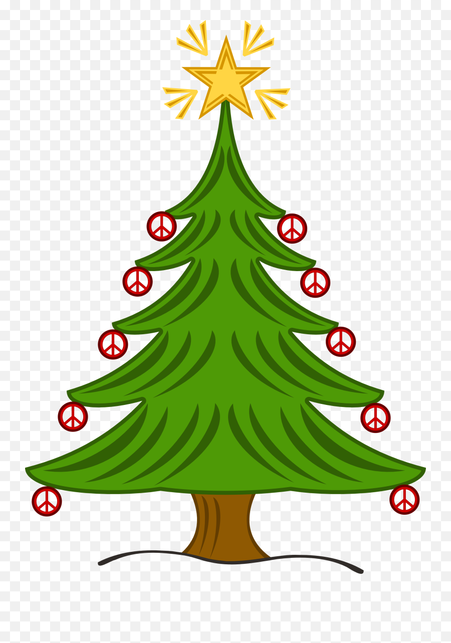 Xmaschristmastree14 - 1331pxpng 13311839 Pixels Holiday Christmas Tree Clip Art Free Emoji,Free Christmas Clipart