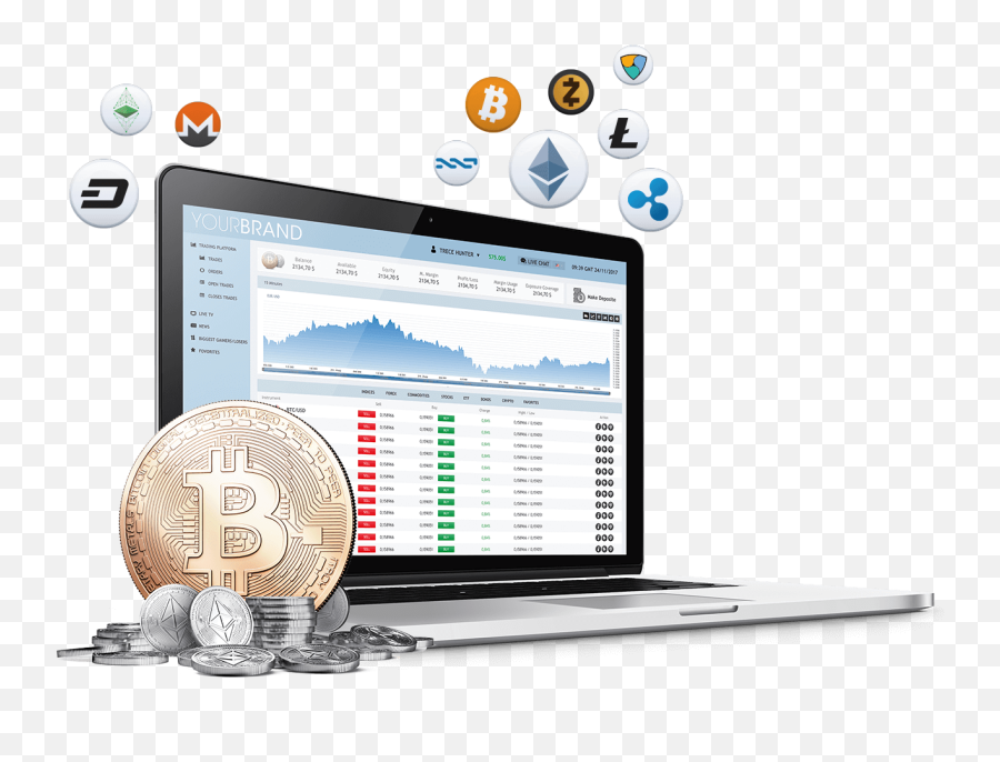 Download Exchange Foreign Cryptocurrency Platform Trading - Crypto Exchange Transparent Background Emoji,Bitcoin Png