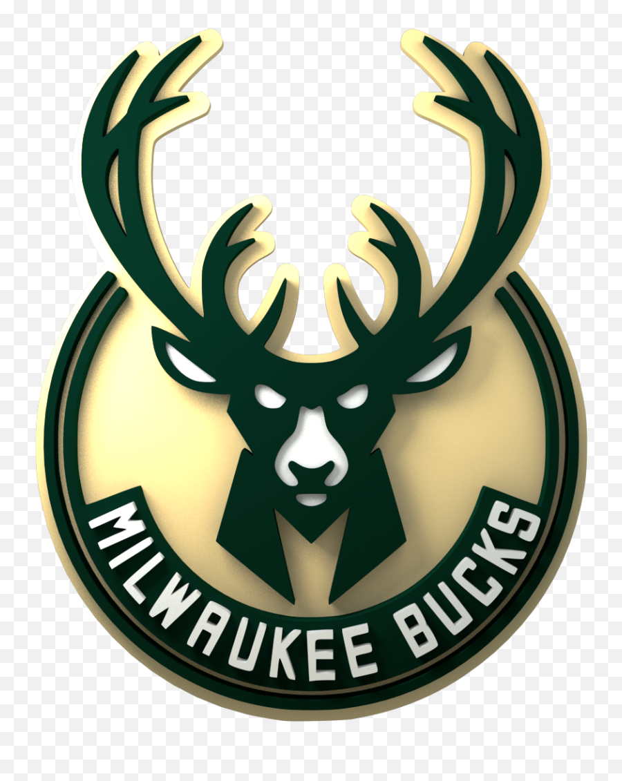 Ted Davisu0027 Mustache On Twitter Gitcher 3d - Rendered Rumored Milwaukee Bucks Logo Emoji,3d Logos