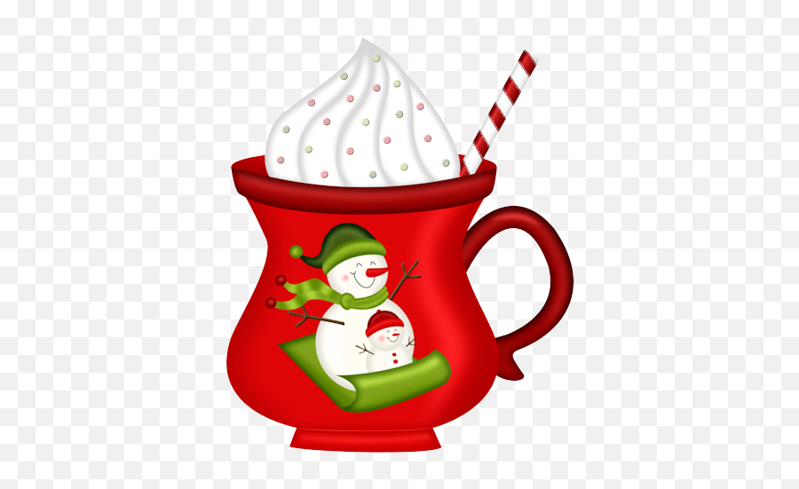 Scrap Nadal First Christmas Felt Crafts Christmas Vintage - Christmas Hot Chocolate Clip Art Emoji,Christmas Scene Clipart