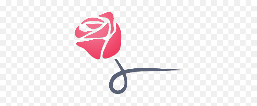 Flower Logo Png Transparent Images - Rosa De Saron Emoji,Flower Logo