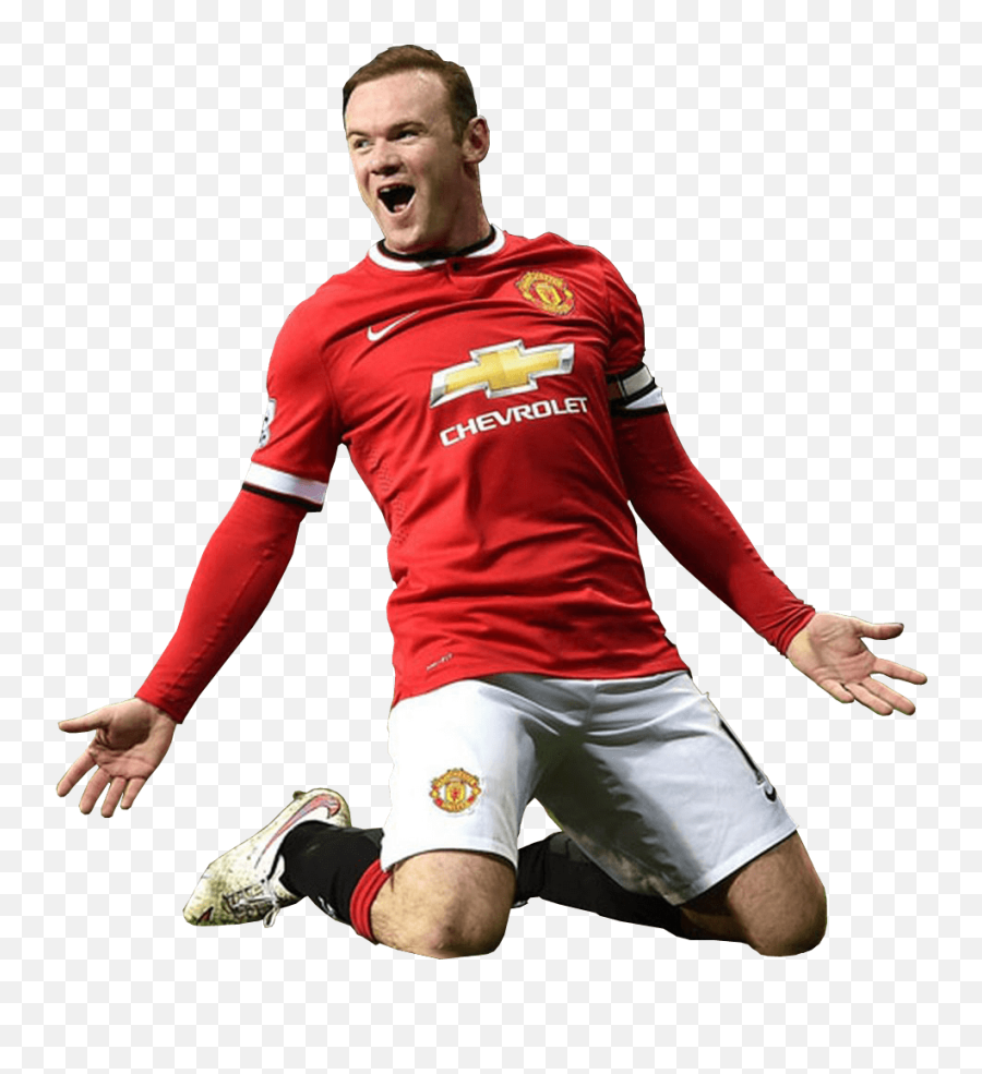 Manchester United Logo Clipart Rooney - Manchester United Wayne Rooney Png Emoji,Manchester United Logo