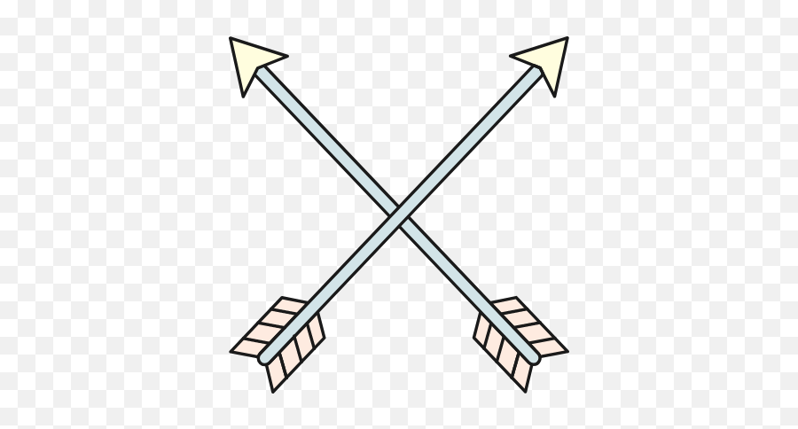 Crossed Arrows Graphic - Vector Arrow Cross Emoji,Crossed Arrows Logo