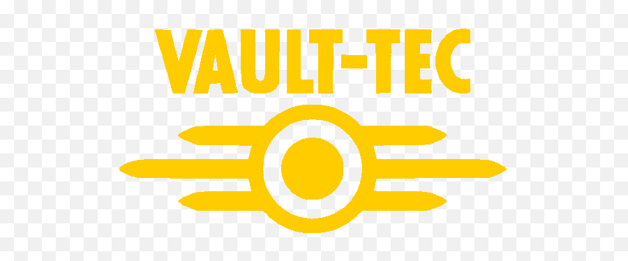 Vault Tec Decal - Fallout Vault Tec Logo Full Size Png Vault Tec Logo Png Emoji,Fallout Logo