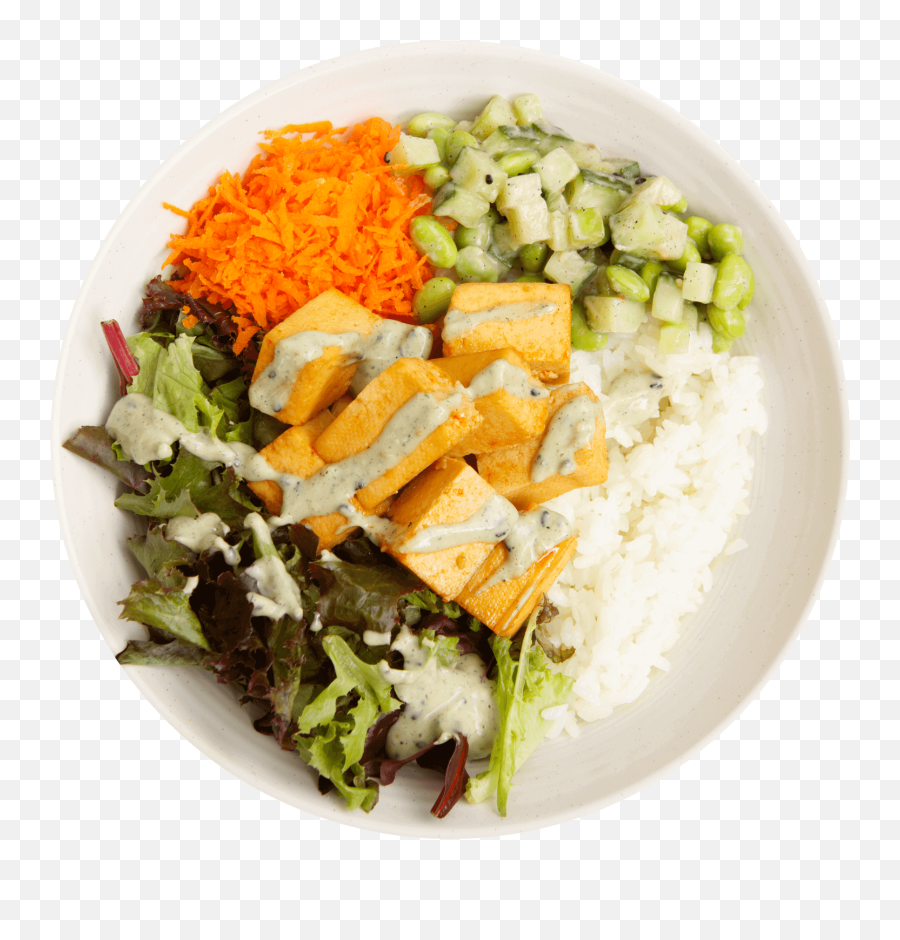 Vegan Spicy Tofu Rice Bowl Vegano Emoji,Rice Bowl Png