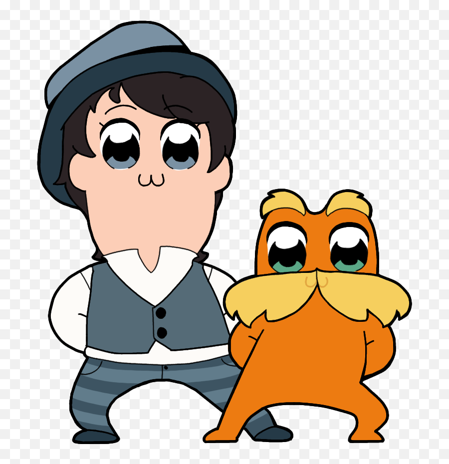 Pop Team Epic The Lorax Clipart - Full Size Clipart Emoji,The Lorax Png