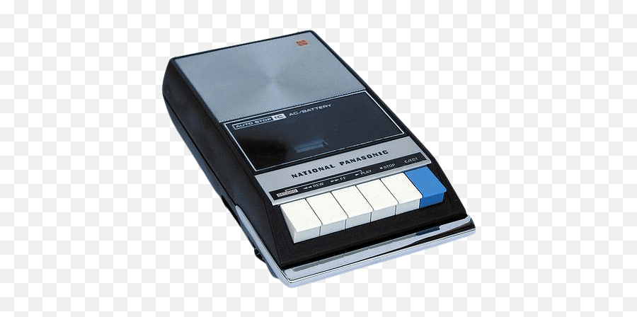 Vintage National Panasonic Cassette Recorder Transparent Png Emoji,Walkman Clipart