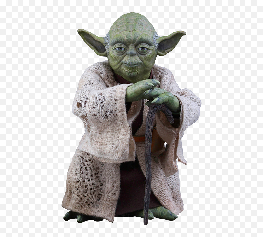Star Wars Yoda Sixth Scale Figure By Hot Toys Sideshow Emoji,Yoda Head Png