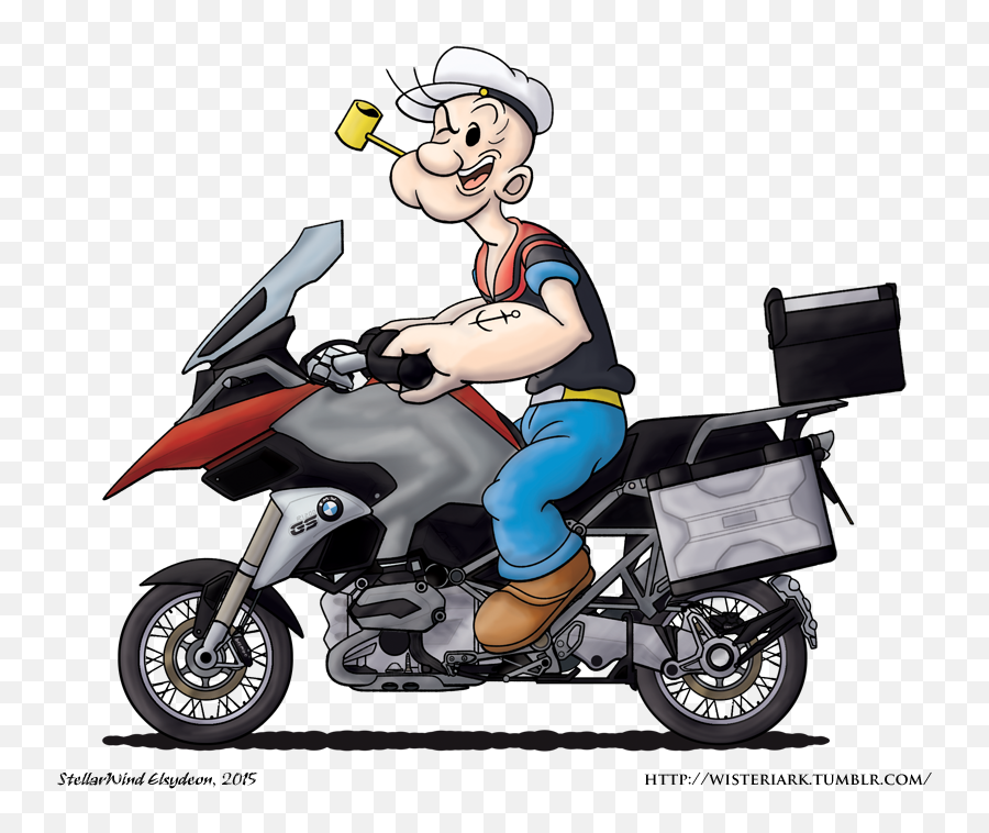 Bmw R1200gs Cartoon Clipart Bmw R1200gs Motorcycle - Happy Emoji,Bmw Motorrad Logo