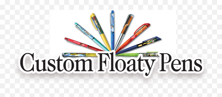 Custom Floaty Pens By Fairway Manufacturing Company - Custom Floaty Pen Emoji,Pens With Logo
