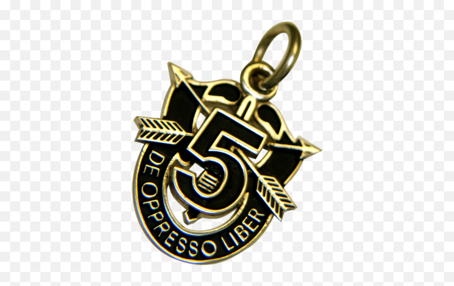 5th Group Special Forces Crest - Special Forces Pendant Charm Emoji,Special Forces Logo