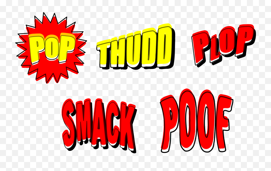 Words Transparent Cold - Pop Comic Book Effect Emoji,Vocabulary Clipart
