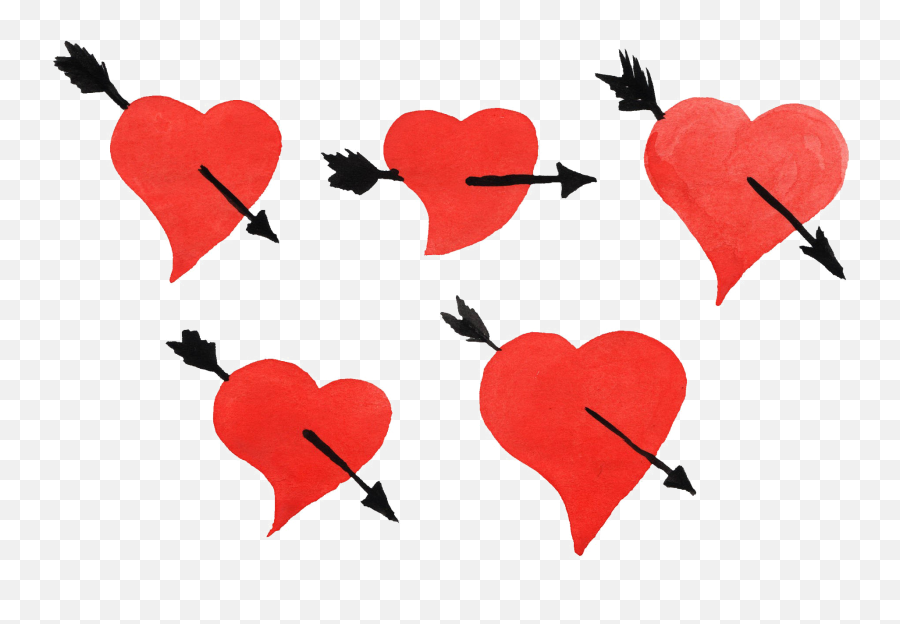 Heart Arrow Transparent Background Png Png Arts - Portable Network Graphics Emoji,Arrow Transparent