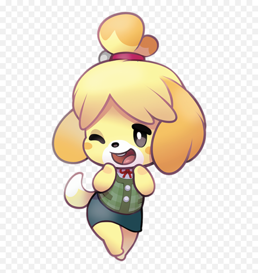 Cute Isabelle Animal Crossing Clipart - Animal Crossing Isabelle Art Emoji,Animal Crossing Png