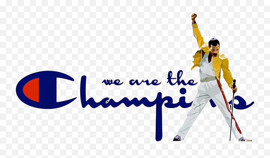 We Are The Champions Png U0026 Free We Are The Championspng - Champion Logo Emoji,Freddie Mercury Clipart