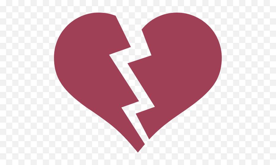 Broken Heart Graphic - For Women Emoji,Heart Emoji Png