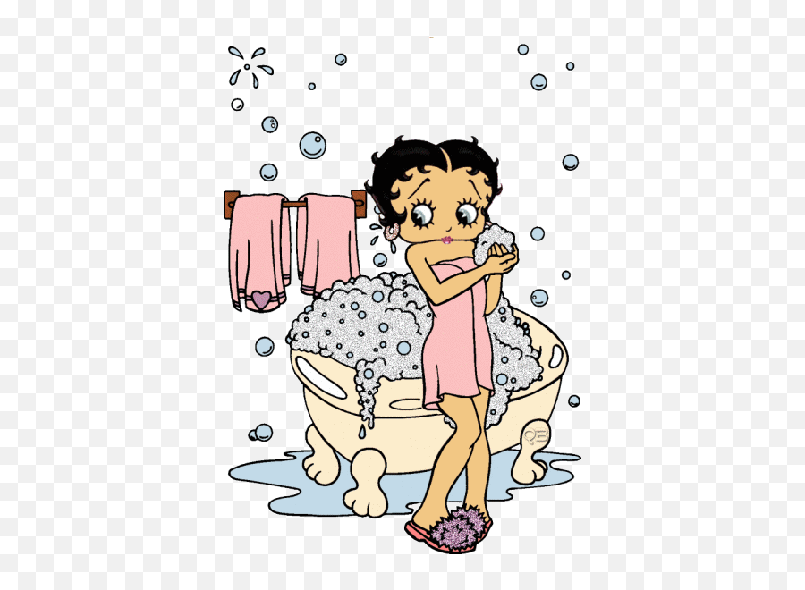35 Bath Time Ideas Betty Boop Boop Betty Boop Cartoon - Betty Boop Shower Gif Emoji,Showering Clipart