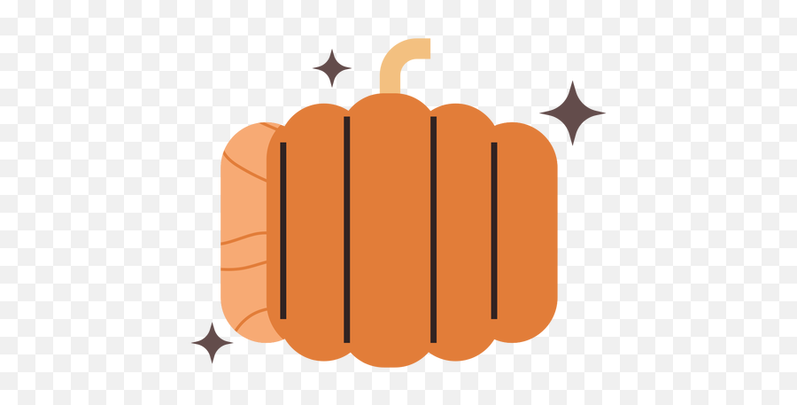 Shiny Pumpkin Flat - Transparent Png U0026 Svg Vector File Language Emoji,Pumpkin Outline Png