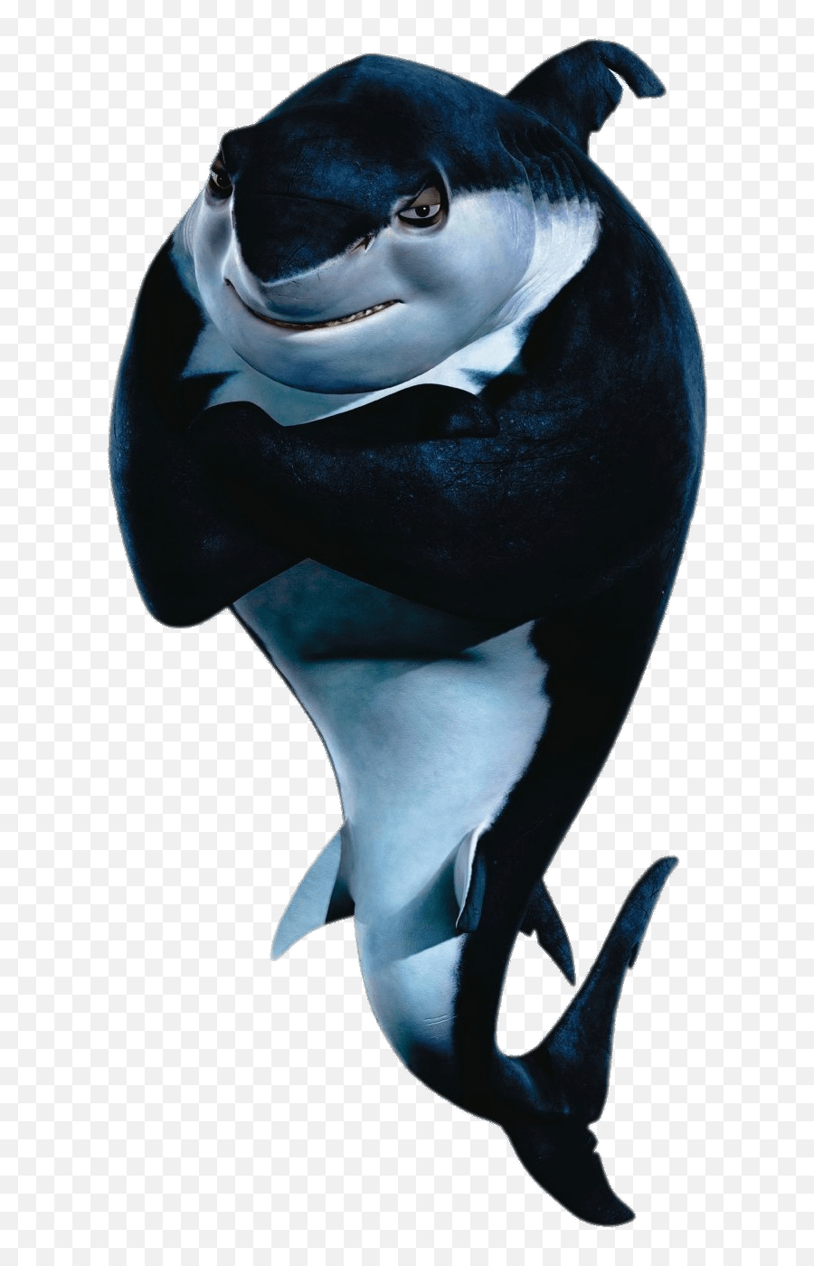 Shark Tale Character Frankie The Shark Transparent Png - Shark Tale Dad Shark Emoji,Shark Transparent