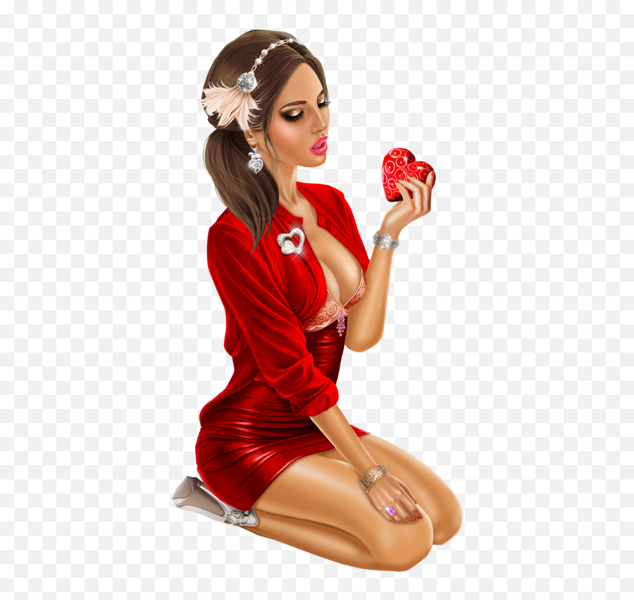 Pin På Femme 1 - Png Tube Femme Saint Valentin Emoji,Wonder Women Clipart