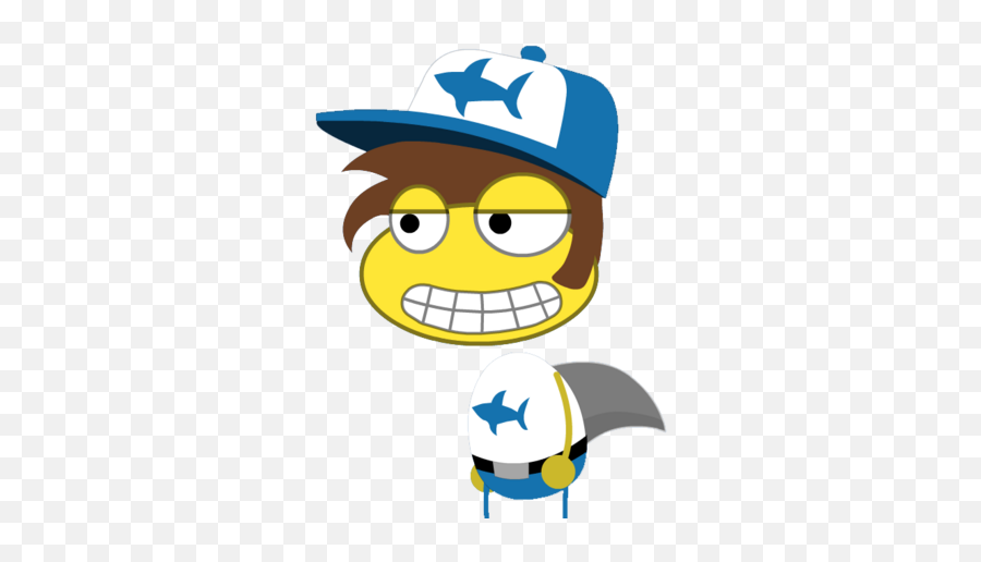 Shark Fin Vendor - Poptropica Character Emoji,Shark Fin Clipart