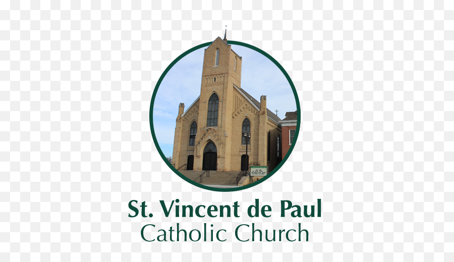 St Vincent De Paul Catholic Parish Welcome To St Vincent - Historic Site Emoji,Depaul Logo