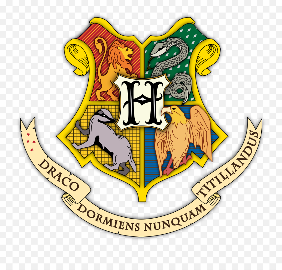 Badge Clipart Gryffindor Badge - Logo Hogwarts Hd Emoji,Gryffindor Logo