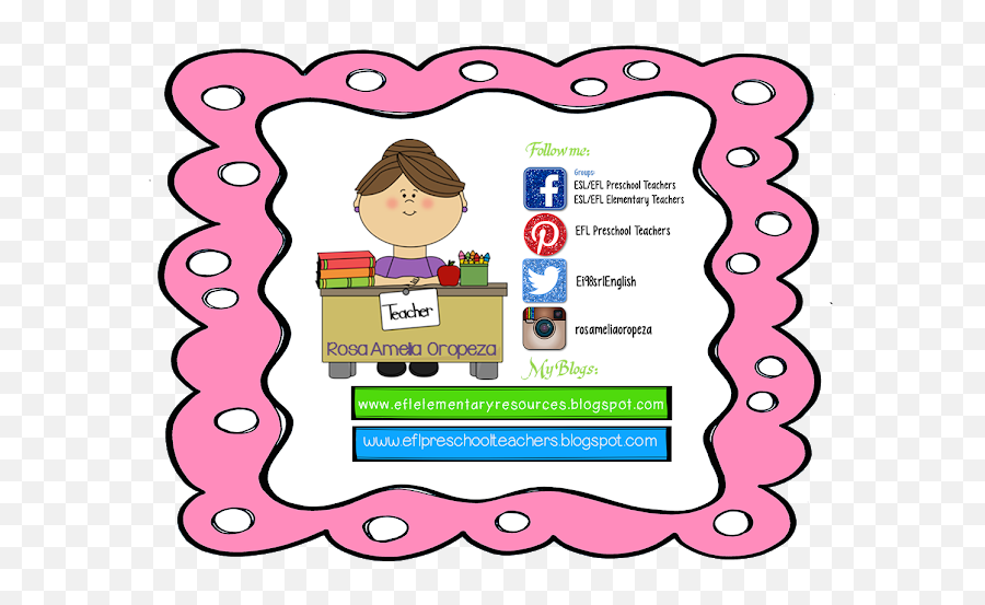 Fun Shape Picture Frame Clipart - Elementary Teacher Profile Emoji,Fun Frame Clipart